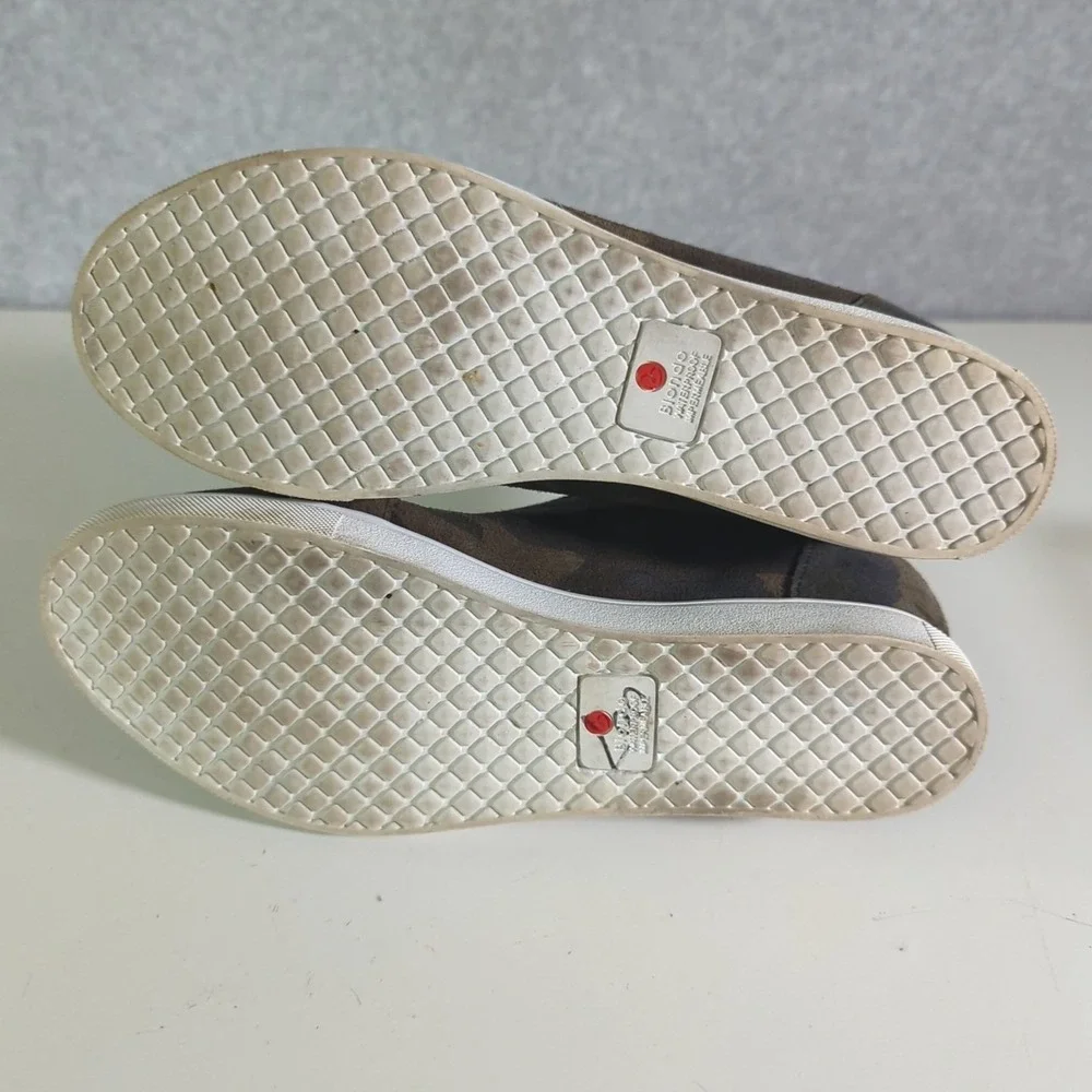 Blondo Shoes Womens Sz 8 M Glenda Waterproof Camo Hidden Wedge‎ Heel Zip Bootie